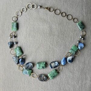 natural stone necklace